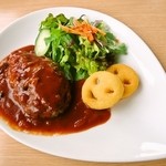 リベロ カフェ - ハンバーグランチ 850円