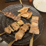 食彩酒房寛 - 焼き鳥5串