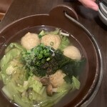 食彩酒房寛 - 鶏つくね小鍋