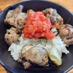 鶏そば炭や - 2025.1明太子ご飯200円