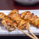 比内地鶏本格焼酎 海舟 - 2025.1 比内地鶏 みさき（雌のぼんじり）串 塩