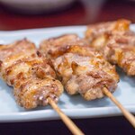 比内地鶏本格焼酎 海舟 - 2025.1 比内地鶏 せせり串 塩