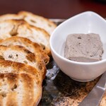 比内地鶏本格焼酎 海舟 - 2025.1 レバパテ（690円）