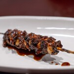 比内地鶏本格焼酎 海舟 - 2025.1 大山鶏 はつもと串 タレ（150円）