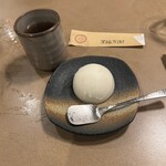 玄品 ふぐ・うなぎ料理 - デザートのシャーベット