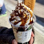 アイスは別腹 - 料理写真:ザクザクコーヒー