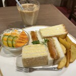 あべのカツサンドパーラー ロマン亭 - これで1,280円は破格！しかもめっちゃおいしい！！嬉しい♡