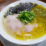 無冠 - 牡蠣塩ラーメン
