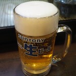 七津屋 - 生ビール
