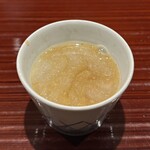 赤坂 島袋 - 蕎麦湯