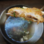 七津屋 - アジフライ