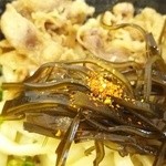 Minowa - コブと七味を載せる