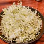 とんかつ小金庵 - キャベツもお替り食べ放題〜♫