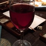 Kushikatsu Seki - 赤ワインで締め