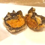 葉むら - ウニ　海苔巻