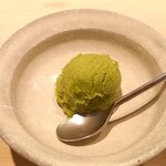 葉むら - 抹茶シャーベット