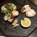 一徹 - 焼き河豚と白子