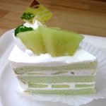 クインズケーキ - 季節限定・メロンショート！(2014,06/11)
