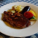 レストラン ピック - サーロインセテーキ（ガーリックソース）