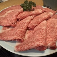 すき焼き 牛しゃぶ 松重 - 