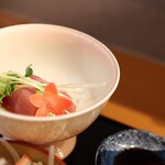 和食 沖の - ハマチのお刺身
