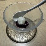 銀座 鮨 魯久 - デザート　白玉