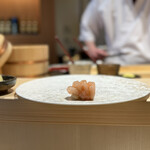 銀座 鮨 魯久 - 甘海老