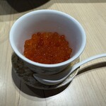 銀座 鮨 魯久 - いくらの小どんぶり