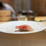 銀座 鮨 魯久 - 金目鯛