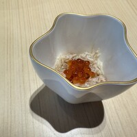 銀座 鮨 魯久 - せこ蟹といくら