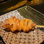 銀座焼とり 京丹波 - じっくり焼き上げた皮