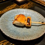 銀座焼とり 京丹波 - むね肉のネギ身