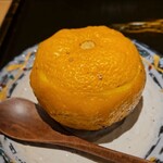 銀座焼とり 京丹波 - 蛤の柚子釜