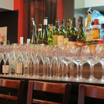 Tesoros del Mar - グラスはワインごとに替えるのでいっぱい必要！