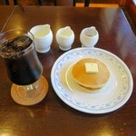 喫茶 セピア - ホットケーキセット