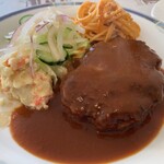 キッチン レモン - Bランチ ハンバーグステーキ　パスタ添え