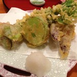 Okayamano Sakebaa Sakabayashi - 地野菜天ぷら