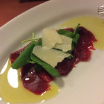 TRATTORIA AL SODO  - 馬肉のカルパッチョ