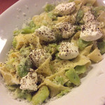 TRATTORIA AL SODO  - そら豆とリコッタのタリアテッレ