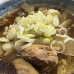 アートギャラリーポエム - かしわそば1,100円