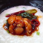 芽笼九巷活田鸡 - Dry Chili Frog on Porridge