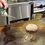 鉄板酒場エイト - 調理