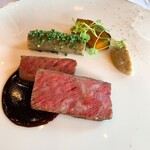 富士屋ホテル - 牛ロースのポワレ 