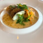 富士屋ホテル - カマスのロール仕立て