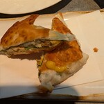 ゴメンネJIRO - ほたての包み焼き　大葉が効いた春巻き