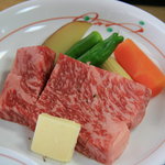 レストラン千成亭 - 懐石風ランチ（ステーキ）