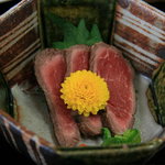 レストラン千成亭 - 懐石風ランチ（牛たたき）