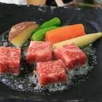 レストラン千成亭 - 懐石風ランチ（ステーキ）