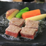 レストラン千成亭 - 懐石風ランチ（ステーキ）