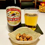 KOBAYASHI - 20250122キリンラガービール（小瓶）1,210円・ナッツの飴掛け